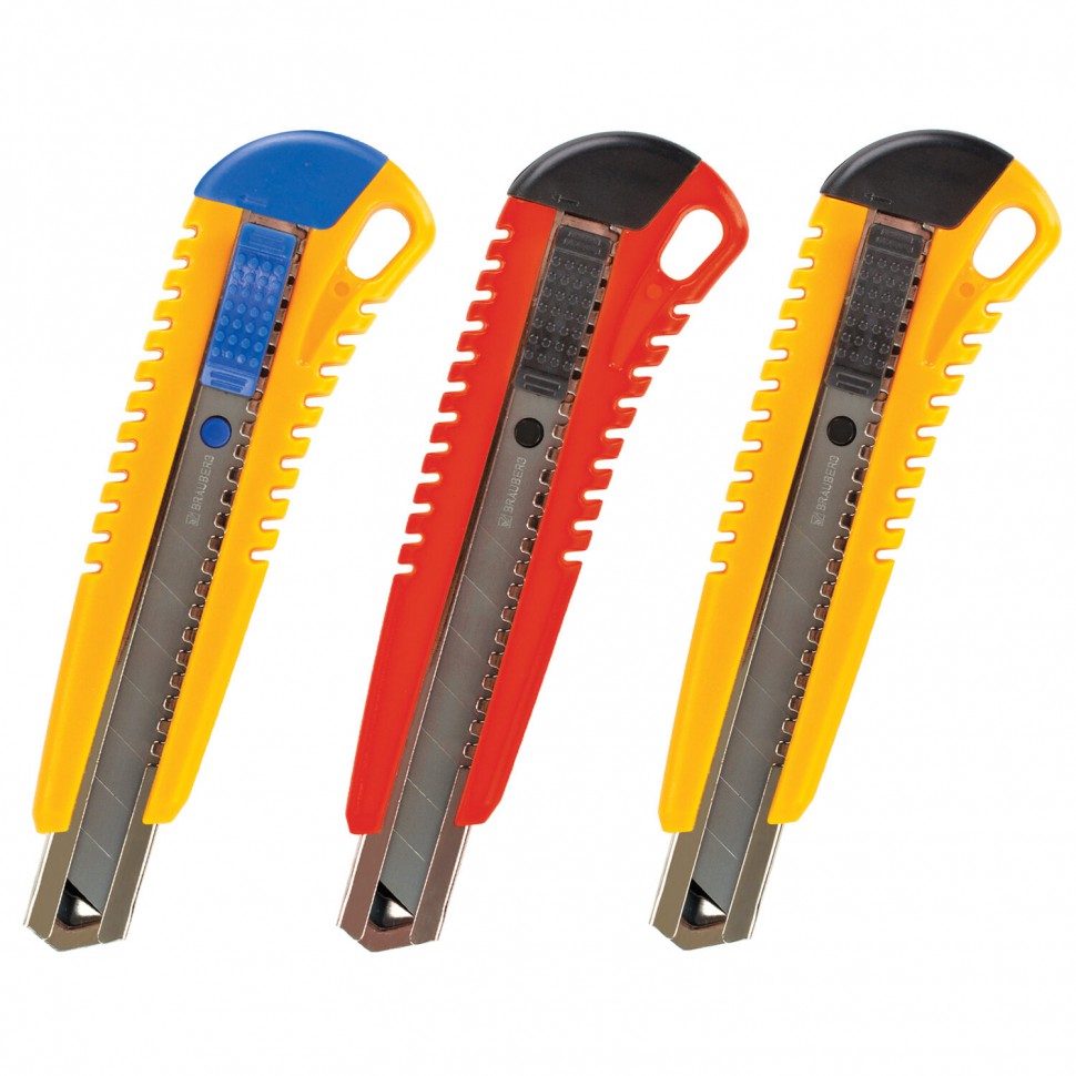 Нож канцелярский 18 мм 230918 цена за 4 шт , 